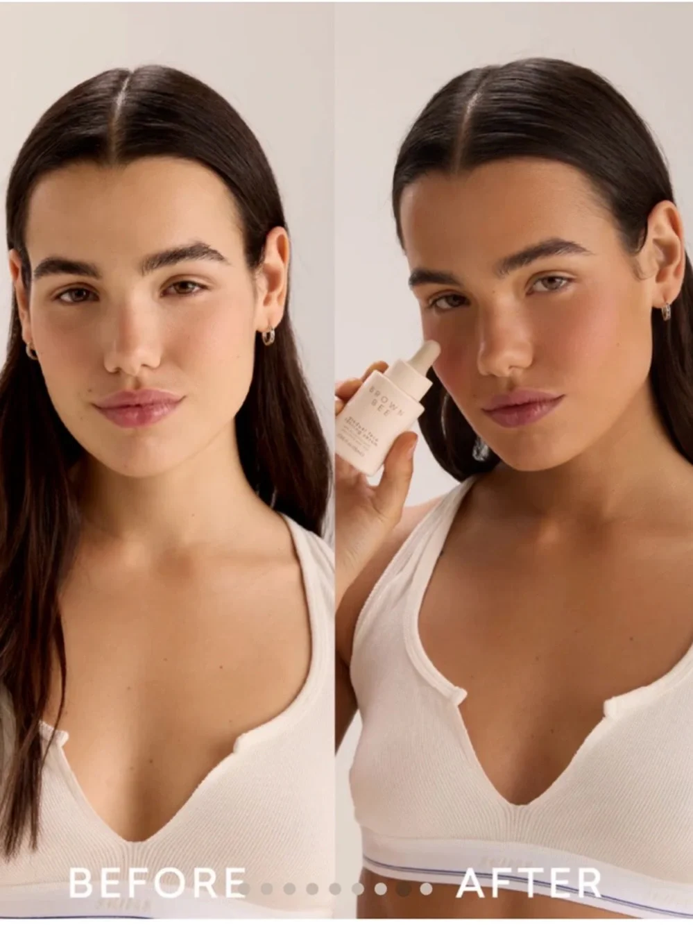 Brown Bee Gradual Face Tanning Serum — Nude/Tan
